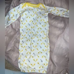 Giraffe print sleep sack